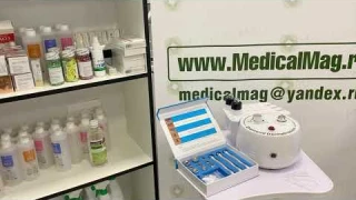 Аппарат алмазной дермабразии, спрей, вакуумная чистка лица Nova NewFace NV-108 (3 в 1)