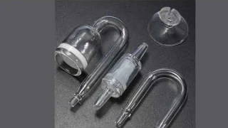 Аквариумные u-образные присоски CO2 диффузные обратный клапан регулятор реактора