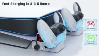 【OIVO】PS5 Stand Horizontal for PS5 Accessories