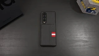 Best Leather Wallet Card Holder Case- Galaxy Z Fold 4