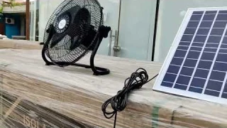 Вентиляторы работающие на солнечной панели.