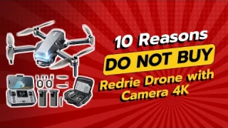 DON'T BUY Redrie Drone with Camera 4K BEFORE WATCHING THIS VIDEO! 🚫📸