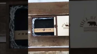 Мужской кошелек из кожи буйвола от Burry-Bags.ru