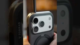 With airbags built into the case, it’s the perfect way to protect your iPhone 17 Pro. #torras #Q3air