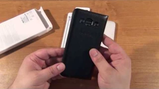 Чехол книжка для Samsung Galaxy E5 SM-E500H FlipWallet обзор