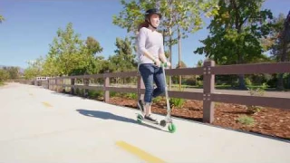 Razor A3 Kick Scooter Ride Video