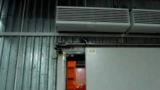 воздушные завесы Антарес в промышленной морозильной камере