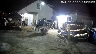Dekco Security camera Dc5L , Auto tracking turned off￼ , Review￼ . Stolen Golf Cart . 10-2-24￼