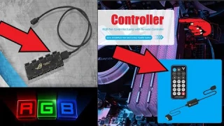 👉 ARGB контроллер 5V + переходник распаковка посылки из Китая #4