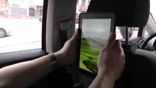 ОБЗОР: Защищенный, Ударопрочный Чехол для iPad 2/ 3/ 4 + авто-держатель на подголовник "Rocketfish"