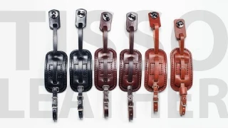 Кожаный ремень на запястье для фотоаппарата. Leather camera strap. Camera wrist strap.