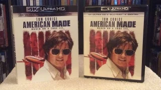 American Made 4K ULTRA HD BLU RAY Unboxing + Review - Tom Cruise - UHD