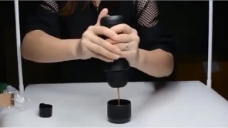 Портативная Кофеварка. Minipresso GR - Обзор, распаковка и инструкции (портативный, ручной эспрессо)