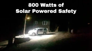 REVIEW: BNT 800W Solar Outdoor Lights Dusk to Dawn Solar Flood Lights Outdoor Motion Sensor