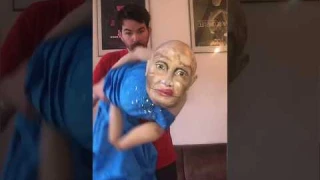 Giant Puppet Dance 🤯🤯 #giantpuppet #puppet #giant #puppets #funny #fyp #fy #fd