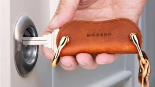 Держатель для ключей из натуральной кожи. Ключницы на Алиэкспресс.