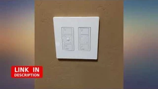 Lutron PD-FSQN-WH Caseta Wireless Smart Fan Speed Control, White revieww