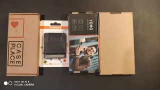 Посылка из Wildberries: подставка под телефон для работы в Zoom, бампер для Iphone 6, 6s, 7, 8, SE