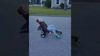 Hoverboard Go Cart Hack 🤯  #lifehacks