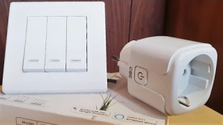 Розетка и выключатель управление с телефона, дистанционный контроль нагрузки, умный дом, Tuya Wi-Fi.