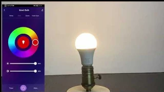 Tuya Wifi умная Светодиодная лампа E27