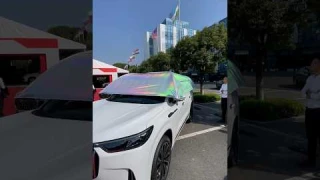 ЭЛЕКТРО ЗОНТИК НА МАШИНУ