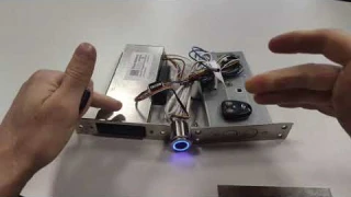 Биометрический замок невидимка с отпечатком пальца для квартиры и дома