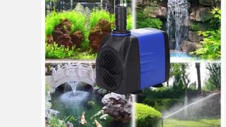 Ультра тихий Погружной водяной фонтанный насос, фильтр для аквариума
