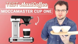 MOCCAMASTER CUP ONE  | Cafetière filtre | Le Test MaxiCoffee