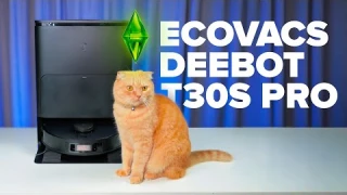 ECOVACS DEEBOT T30S PRO🔥ОБЗОР + ТЕСТы🔥ТОПовая навигация - Качественная уборка шерсти, волос и мусора