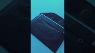 Экранирующий кожаный чехол на кнопках для телефона IPhone12 Pro Max