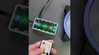 Обзор контроллера ARGB подсветки вентиляторов 6 пин регулятор оборотов 5В 12В