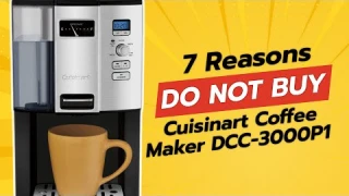 STOP! 🚫 Cuisinart Coffee Maker DCC-3000P1 Review (7 Reasons Not To Buy)