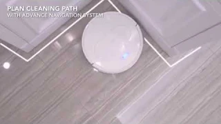 Samu Giken | 3 in 1 Robotic Vacuum Cleaner, Model: HA-SG-RVCOB11WT