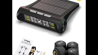 Датчик давления шин на солнечной батареи