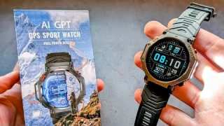 KC91 SmartWatch with Brightest Flashlight , GPS & ChatGPT - Review & TEST ( Eigiis, Senbono, Lige )