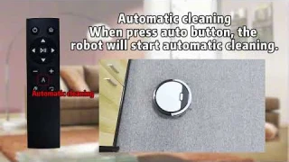 Pureatic V3 Robot vacuum cleaner Remote Control Instructions