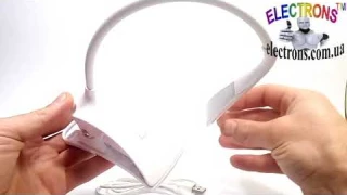 Сенсорная LED лампа настольная с аккумулятором и питание от USB, клипса -Electrons TM