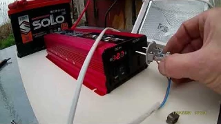 Автомобильный инвертор 3000 Вт, =12 В в ~220 В.. От аккумулятора питаем всё.