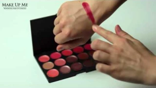 Палитра помад для губ 15 цветов Make Up Me L15-2