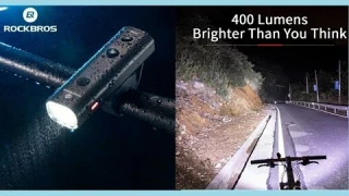 Bike Light Rainproof USB Rechargeable LED Ultralight Flashlight Bicycle Light ROCKBROS