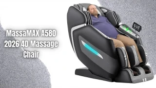 MassaMAX A580 2026 Review | Ultimate 4D Massage Chair for Big & Tall