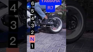 Maximum speed for each gear on a Yamaha R7