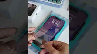 ESR tempered glass screen protector for iphone 16 pro 🎀✨