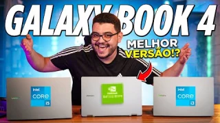 Qual o MELHOR notebook Samsung Galaxy Book4 para o seu uso? Guia completo e definitivo!