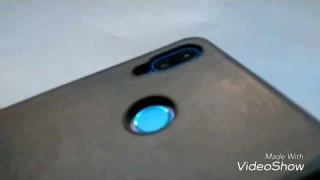 Синий tpu чехол бампер с задней стенкой из кожи PU для Huawei P smart plus (p smart +)