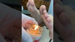 Горячая свеча или spa педикюр 😱