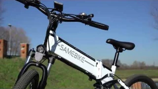 SAMEBIKE LO26-II Spoke Rim Mountain Ebike | Unboxing & Review