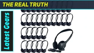 ReviewBest Budget Headphones for Classrooms? 60-Pack ZHENWAY Test