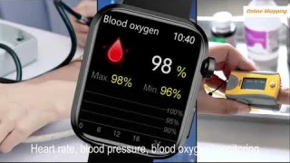 Смарт-часы с защитой от воды IP67 / Умные часы F220 / Онлайн Покупки